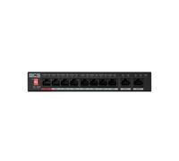 BCS BCS-L-SP0802G(2) Switch PoE a 8 porte con tecnologia exPoE 100Mbps