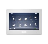 BCS BCS-MON7600W-2 Monitor Video Duale con Interfono TCP/IP/SIP