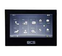 BCS BCS-MON7700B-S Monitor Video IP con Funzione di Visione Remota