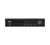 BCS BCS-U-NVR0802-A-4K-8P(6TB) Registratore IP 8 Canali con PoE, 6TB, HDMI 4K, Supporto per Telecamere da 12MP