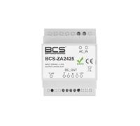 BCS BCS-ZA2425 Alimentatore Regolabile 24V 2.5A per Binario DIN con LED