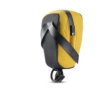bcumst Borsa da sella per bicicletta, leggera, portatile, da 0,8 l, multifunzionale, borsa posteriore, accessori per ciclismo Borse Moto(Giallo)