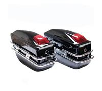 bcumst Borse Laterali Per Moto Modificate Universali Per Kawasaki Per Suzuki 24 Litri Per Serbatoio E Attrezzi. Borse Moto(Nero)