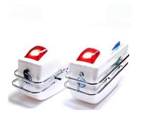 bcumst Borse Laterali Per Moto Modificate Universali Per Kawasaki Per Suzuki 24 Litri Per Serbatoio E Attrezzi. Borse Moto(White)