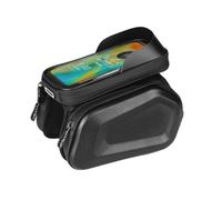 bcumst Custodia Rigida Per Telefono Impermeabile Riflettente Grande Capacità Borsa Per Tubo Superiore MTB Borsa Strada Borsa Testa Borsa Trave Anteriore Borse Moto(Double-Sided)