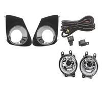bcumst Faretti Fendinebbia Per Toyota Per Corolla 2011-2013 Fendinebbia Assemblea LED Alogena Lampada Della Nebbia Luce Griglia Di Copertura Interruttore Filo(1 set halogen)