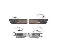 bcumst Faretti Fendinebbia Per VW Per Golf Per Mk3 Per Jetta Per Vento 1992-1999 Paraurti Anteriore Fendinebbia + Indicatore Di Direzione (connettore A 2 Pin)(Smoked lens)