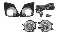 bcumst fari fendinebbia auto Per Toyota Per Corolla E150 Altis 2011 2012 2013 Interruttore Fari Fendinebbia Griglia Copertura Cornice Fendinebbia Alogena Fari Anteriori(1 set LED B)