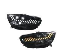 bcumst Faro principale auto Per A6 Per A6L Per C7 2012 2013 2014 2015 2PCS Modificato Anteriore LED DRL Faro Fari Anteriori Auto