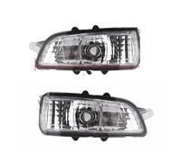 bcumst Indicatori Retrovisori Per Volvo S80L S80 C70 C30 S40 V40 Specchietto Retrovisore Esterno Auto Indicatore Di Direzione Spia Luminosa Nessuna Lampadina(2PCS left and right)