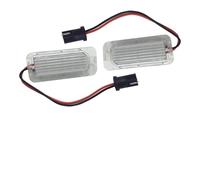 bcumst LED Luce Targa Per Ford Per Focus 5D Fiesta Per Mondeo MK4 C-Max MK2 S-Max Kuga Galaxy 6000k Bianco 12V 1/2X Canbus Numero LED Lampada Luce Targa(1PC)
