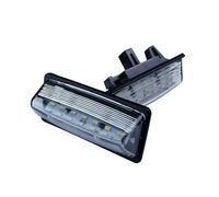 bcumst LED Luce Targa Per Nissan Per Altima Maxima Per Murano Pathfinder Rogue Quest Sentra Versa Nota JX35 QX60 2x LED Bianco Numero Licenza Lampada Luce Targa