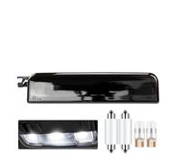 bcumst Luce di stop Per Caddy 2003-2014 Kit Terza Luce Freno Posteriore + Lampadine Per Luce Interna + Luce Targa A LED(Brake Smoked lens)