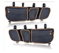 bcumst Per Can Am Per Maverick Per X3 2017 Per X3 Borse Da Porta Accessori UTV Borsa Organizer Anteriore Con Ginocchiera Rimovibile Borsa Da Porta Superiore Borse Moto(Arancia)