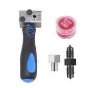 Bcuuozeeing Conduttore del freno per flangiatura DIN, strumento di estensione del tubo da 3/16 pollici, strumento di apertura manuale da 4,75 mm, per condizionatori d'aria, linee del veicolo