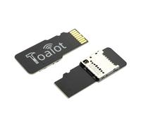 BCZAMD Accessori per stampanti 3D aggiornati, 2 adattatori per scheda di memoria TF - solo modulo di estensione Micro SD Card Extender modulo: non incluso, parte TF compatibile A1 Mini Ender 3 V2 Neo