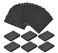 Bczhieulw 300 PCS Buste Proteggi Carte, Misure 66 mm x 91 mm Bustine Protettive Nero, custodie per carte di credito standard, per Giochi di Carte Collezionabili