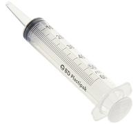 BD Siringa Plastipak senza Ago, 50 ml, Cono Catetere, Confezione da 60
