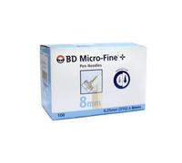 Bd - Ago Penna Per Insulina Bd G31 8MM Confezione 100 Pezzi (Confezione Danneggiata)