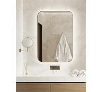 BD ART - Specchio da Parete Intero da Bagno con Illuminazione LED Luna_ZR - 50 x 70 cm