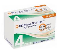 Bd micro-fine Aghi 32GX4mm per Penna Insulina 100 pezzi