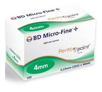 BD Micro-Fine Aghi Penta 32GX4mm per Penna Insulina 100 pezzi