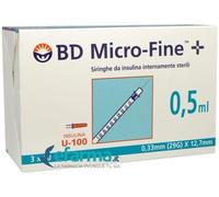Bd micro-fine BD Siringa Per Insulina 0,5 ml 29g 12,7 mm 30 pezzi