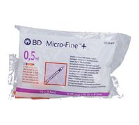 BD Micro-Fine™ Siringhe 30G 0,30 mm x 8 mm 10 pz Siringhe