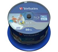 Bd-R Sl Datalife 25GB 6X 50PK Stampabile, Disco Tipo , Pacco Quant Per Verbatim