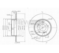 BD1030 Disco freno Trevi Automotive