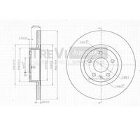 BD1032 Disco freno Trevi Automotive