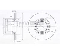 BD1036 Disco freno Trevi Automotive