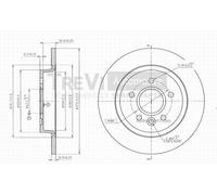BD1067 Disco freno Trevi Automotive