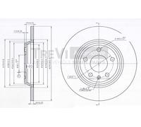 BD1083 Disco freno Trevi Automotive