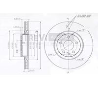 BD1094 Disco freno Trevi Automotive