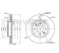 BD1103 Disco freno Trevi Automotive