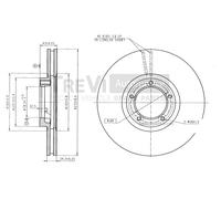BD1112 Disco freno Trevi Automotive