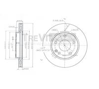 BD1120 Disco freno Trevi Automotive