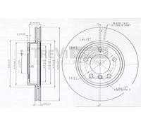 BD1124 Disco freno Trevi Automotive