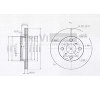 BD1130 Disco freno Trevi Automotive