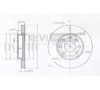 BD1145 Disco freno Trevi Automotive