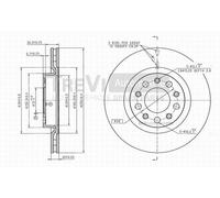 BD1178 Disco freno Trevi Automotive