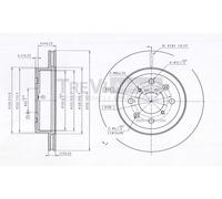 BD1199 Disco freno Trevi Automotive