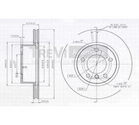 BD1201 Disco freno Trevi Automotive