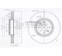 BD1208 Disco freno Trevi Automotive