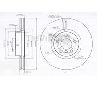 BD1209 Disco freno Trevi Automotive