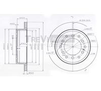 BD1220 Disco freno Trevi Automotive