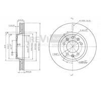 BD1223 Disco freno Trevi Automotive