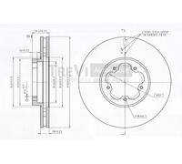 BD1229 Disco freno Trevi Automotive