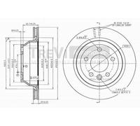 BD1231 Disco freno Trevi Automotive